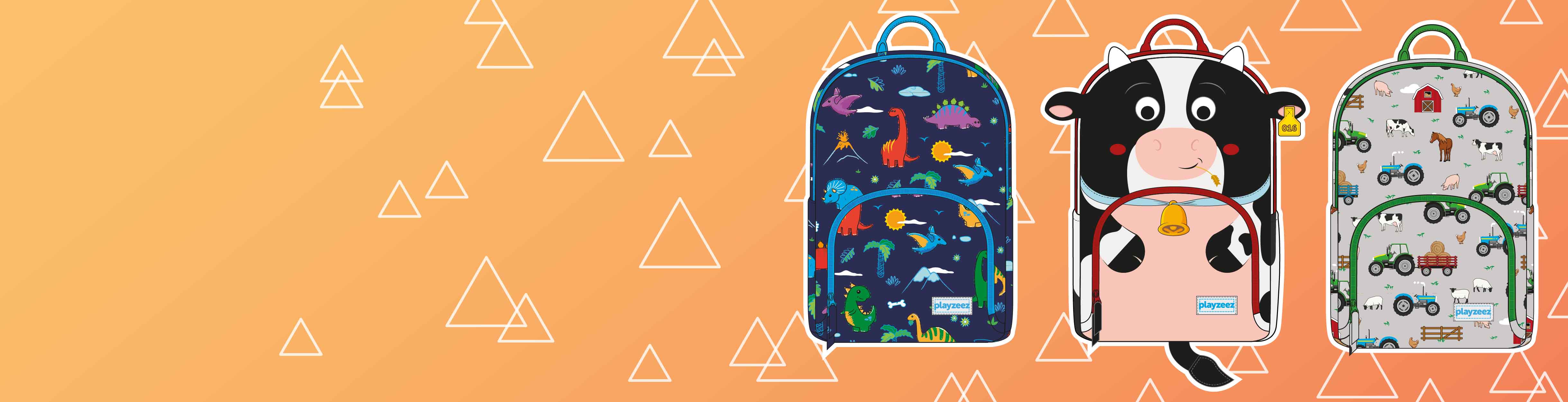 Playzeez Mini Kids Backpacks