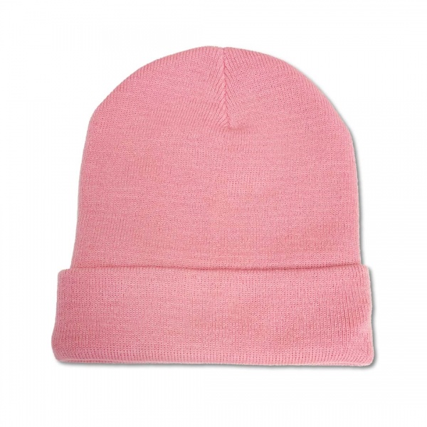 Adult Beanie Hat - Dusky Pink