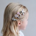 Mimi & Lula Bunny and Flower mini hair clips