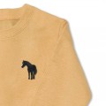 Kids Standing Horse Jumper - Black Embroidery