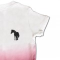 Organic Baby Standing Horse T Shirt - Black Embroidery