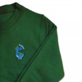 Boys Dinosaur Jumper - Blue Embroidery