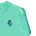 Boys Dinosaur Jumper - Blue Embroidery