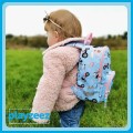 Mini Tractor Backpack - Blue and Pink