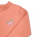 Girls Unicorn Jumper - Blush Pink Embroidery