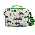 Boys Green Tractor Lunch Box