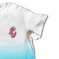 Baby Girls Dinosaur T-Shirt - Pink Embroidery