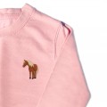 Kids Standing Horse Jumper - Brown Embroidery