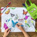 Eat Sleep Doodle's Place Mat To Go - Butterfly