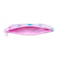 Girls Dinosaur Pencil Case - blush pink