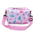 Girls Dinosaur Lunch Box - blush pink