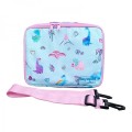 Girls Dinosaur Lunch Box - seafoam