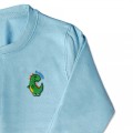 Boys Dinosaur Jumper - Green Embroidery