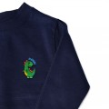 Boys Dinosaur Jumper - Green Embroidery