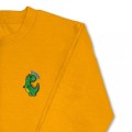 Boys Dinosaur Jumper - Green Embroidery