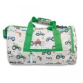 Playzeez Tractor Print Weekend Bag - Green