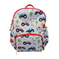 Boys Red Tractor Backpack by Playzeez