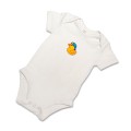 Organic Baby Body Suit - Cool Duck Embroidery