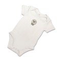 Organic Baby Body Suit - Sheep Embroidery No 5
