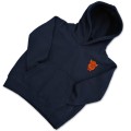 Organic Kids Highland Cow Hoodie - Tan Embroidery