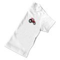 Baby Boys Organic Tractor T Shirt - Green Embroidery