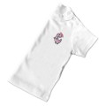 Baby Girls Dinosaur T-Shirt - Lilac Embroidery