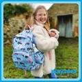 Girls Large Tractor Backpack