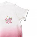 Baby Girls Organic Unicorn T Shirt - Lilac Embroidery