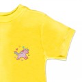 Organic Kids Unicorn T Shirt - Lilac Embroidery