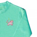 Girls Unicorn Jumper - Lilac Embroidery