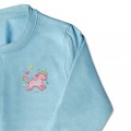 Girls Unicorn Jumper - Lilac Embroidery