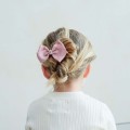 Mimi & Lula Chestnut Maisie Bow Hair Clips