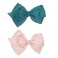 Mimi & Lula Chestnut Maisie Bow Hair Clips