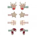 Mimi & Lula Christmas Mini Clic Clac Hair Clips