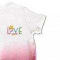 Organic Baby T-Shirt - 'LOVE' embroidery