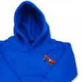 Organic Kids Digger Hoodie - Orange Embroidery