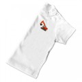 Baby Boys Digger T Shirt - Orange Embroidery