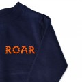 Boys Tiger Roar Slogan Jumper - Orange Embroidery