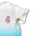 Baby Girls Dinosaur T-Shirt - Blush Pink Embroidery