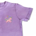 Baby Girls Unicorn T Shirt - Blush Pink Embroidery