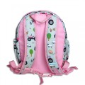 Girls Pink Tractor Backpack by Playzeez