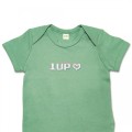 Organic Baby Body Suit - One Up Gaming Embroidery