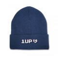 Kids One Up Beanie Hat - Gaming Embroidery