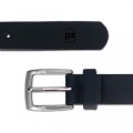 Playzeez Black PU Coated Leather School Belt