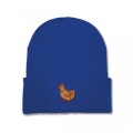 Kids Chicken Beanie Hat - Embroidery No3