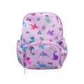 Girls Dinosaur Backpack - blush pink