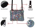 Silver Sequins Crossbody Bag by Playzeez