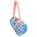 Playzeez Girls Tractor Print Weekend Bag - Sky Blue