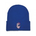 Kids Dinosaur Beanie Hat - Lilac Embroidery