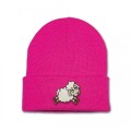 Kids Sheep Beanie Hat - Embroidery No1